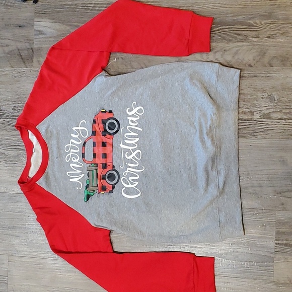 None Tops - Merry Christmas Sweatshirt Size Small